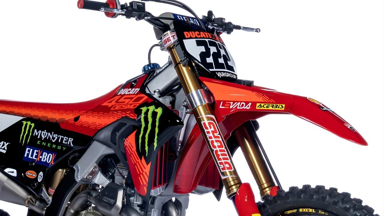 Ducati Desmo450 MX 2026: Potencia Motocross y Tecnología de Competición